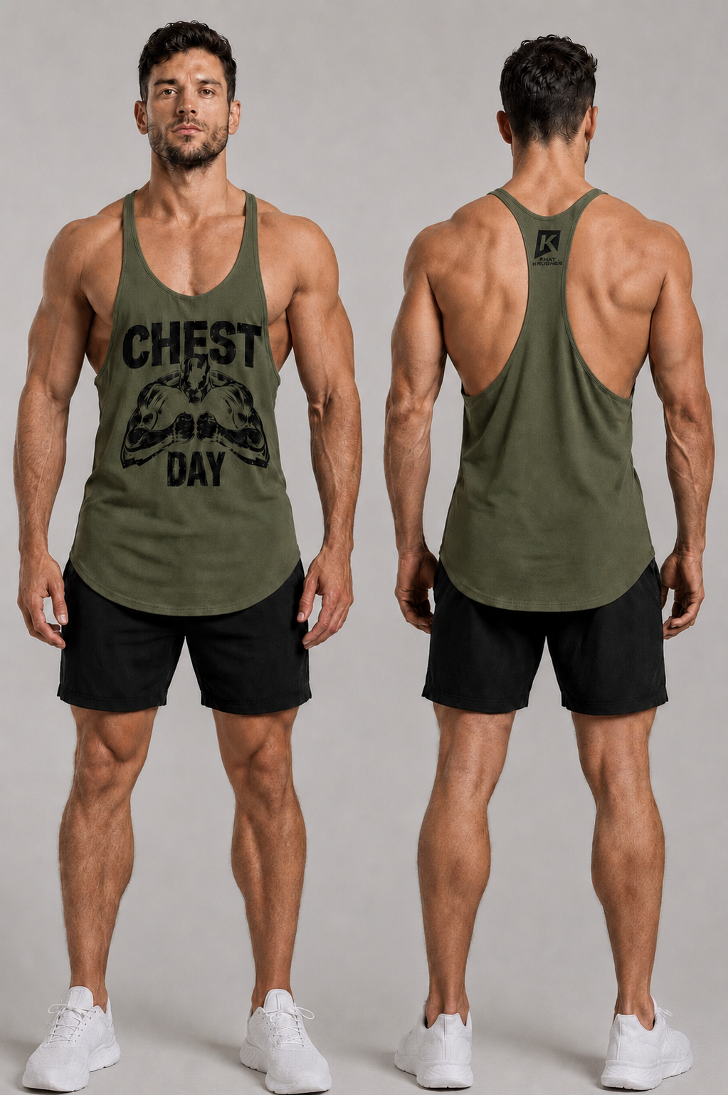 Krusher Performance Stringer Muscle Shirt