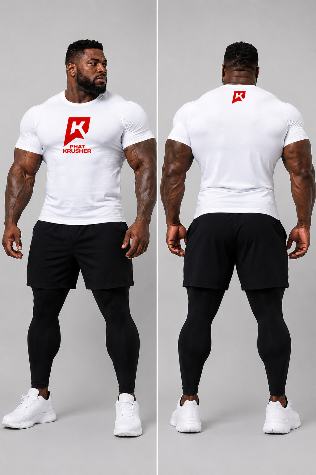 Krusher Performance Dry-Fit Short-Sleeve Compression Shirt