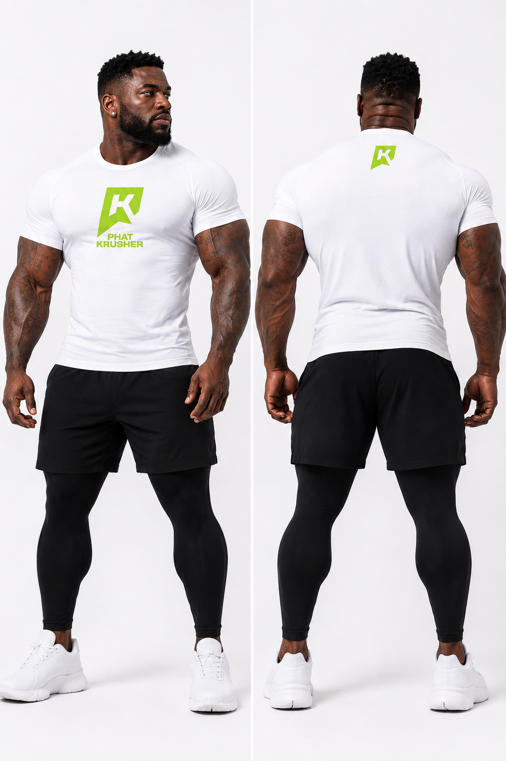 Krusher Performance Dry-Fit Short-Sleeve Compression Shirt