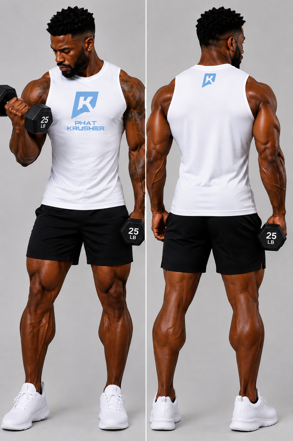 Krusher Performance Dry-Fit Sleeveless Compression Shirt