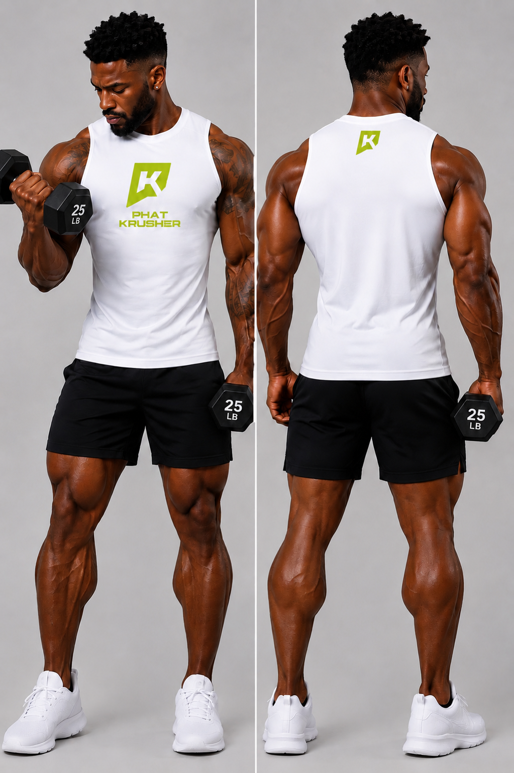 Krusher Performance Dry-Fit Sleeveless Compression Shirt