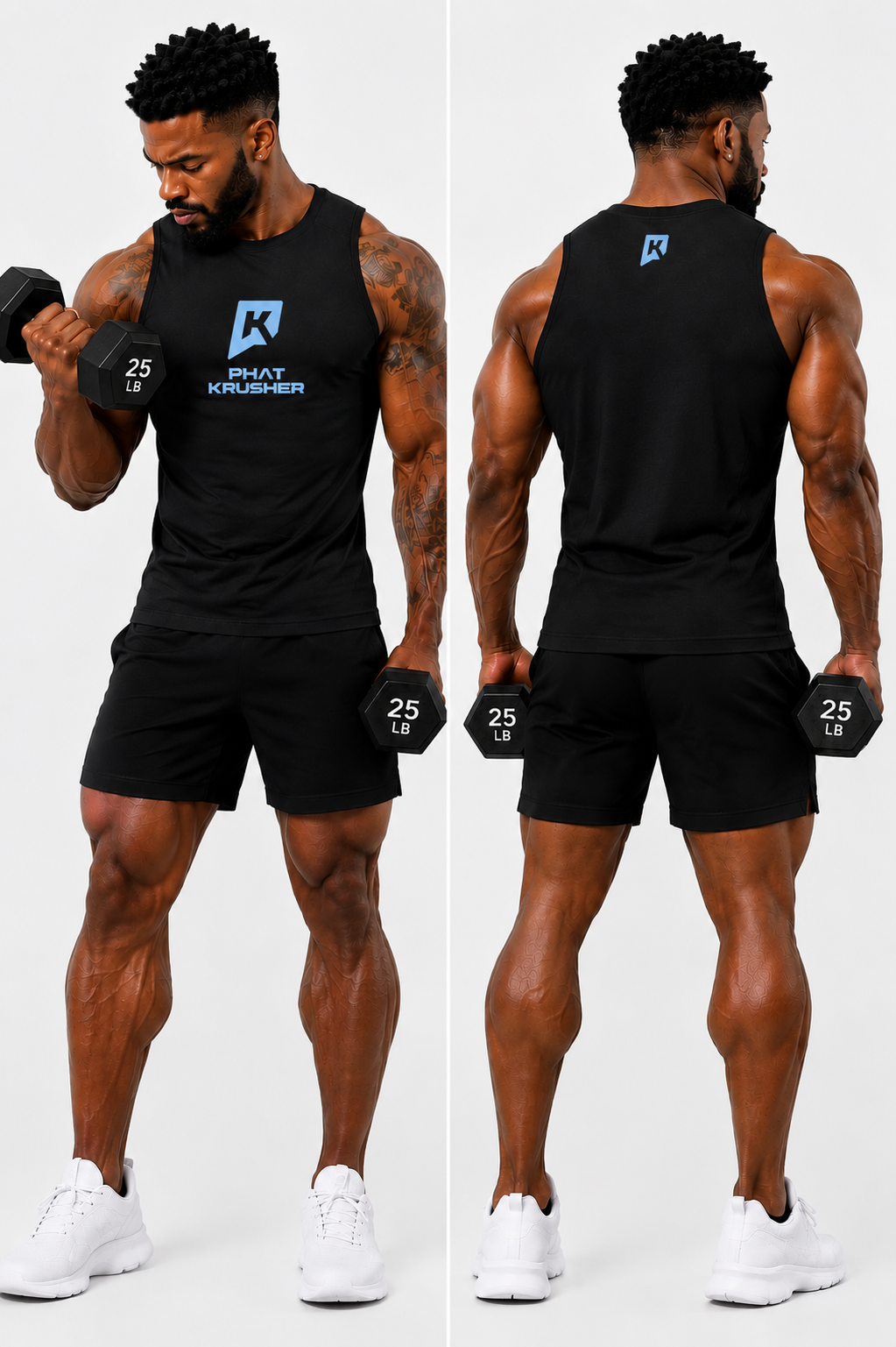 Krusher Performance Dry-Fit Sleeveless Compression Shirt