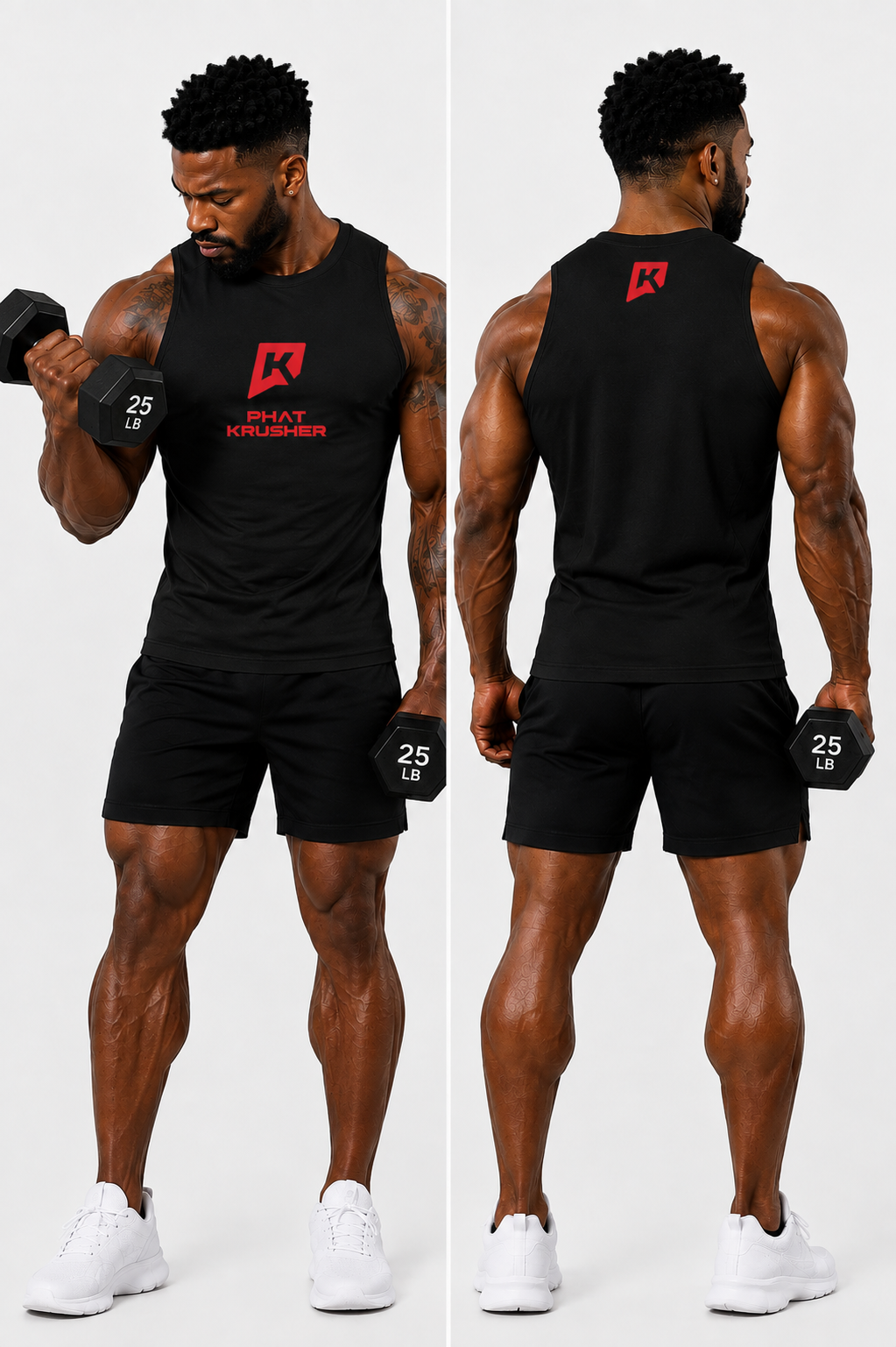 Krusher Performance Dry-Fit Sleeveless Compression Shirt