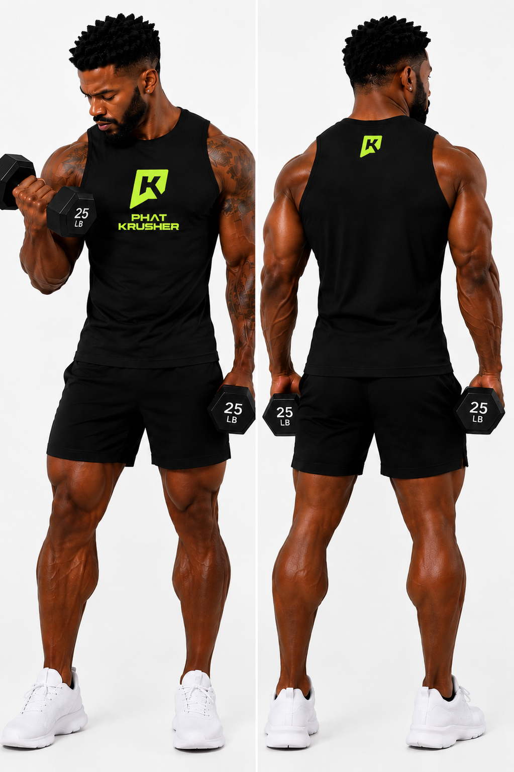 Krusher Performance Dry-Fit Sleeveless Compression Shirt