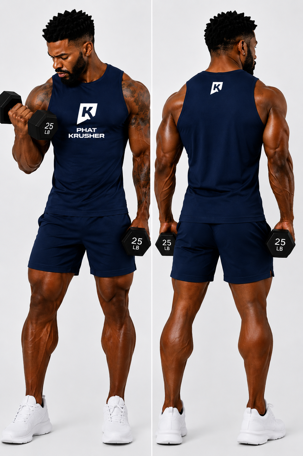 Krusher Performance Dry-Fit Sleeveless Compression Shirt
