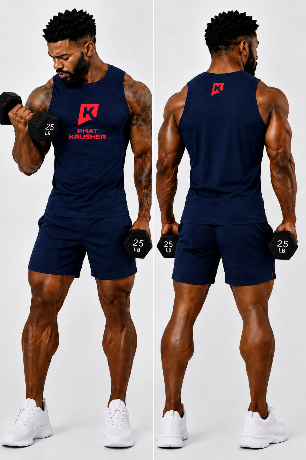 Krusher Performance Dry-Fit Sleeveless Compression Shirt