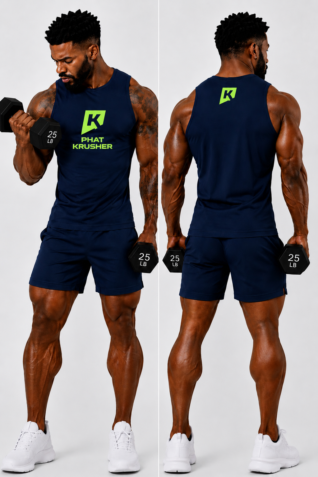 Krusher Performance Dry-Fit Sleeveless Compression Shirt