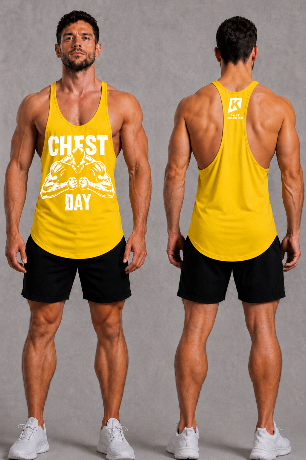Krusher Performance Stringer Muscle Shirt