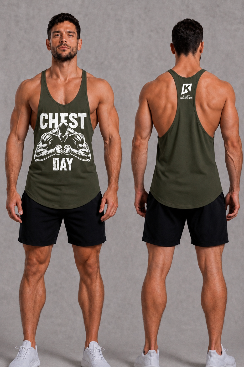 Krusher Performance Stringer Muscle Shirt