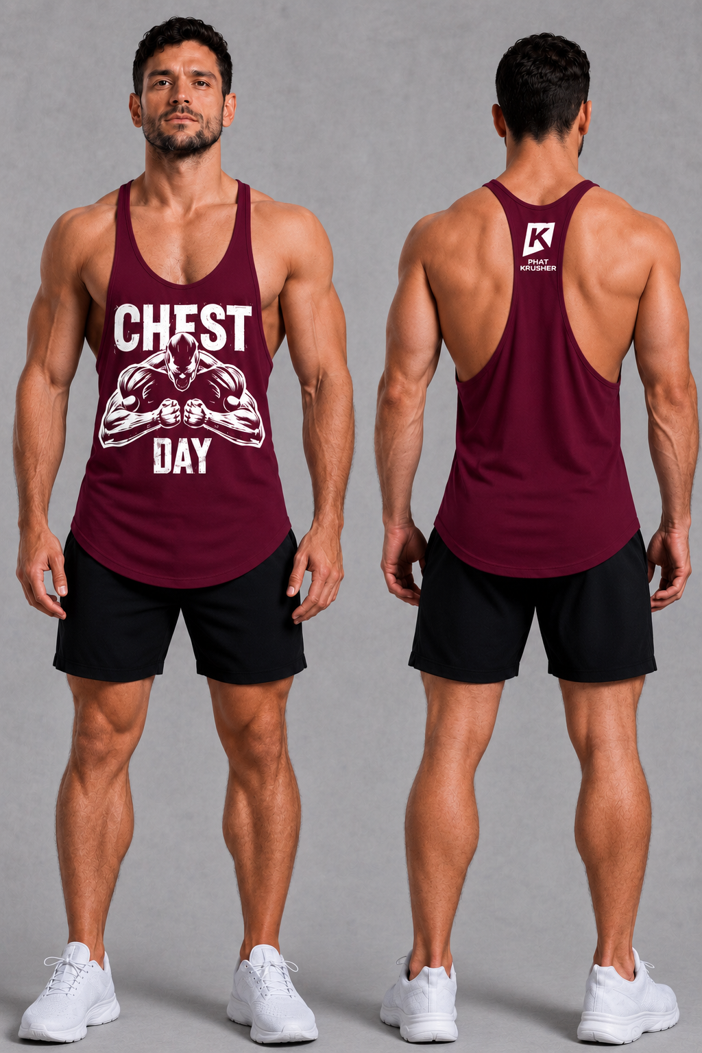 Krusher Performance Stringer Muscle Shirt