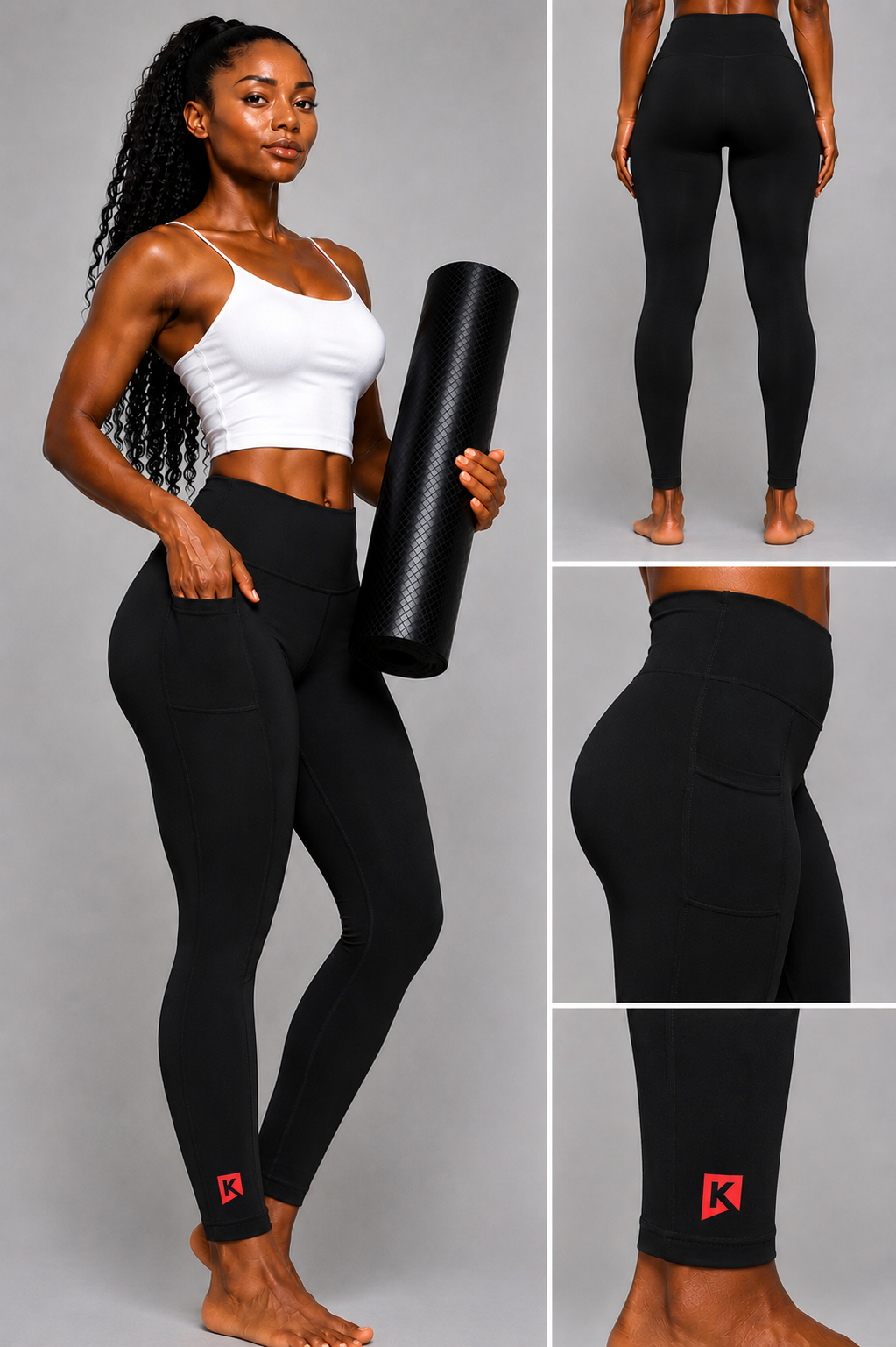 Krusher Signature Blackout Body-Control Leggings
