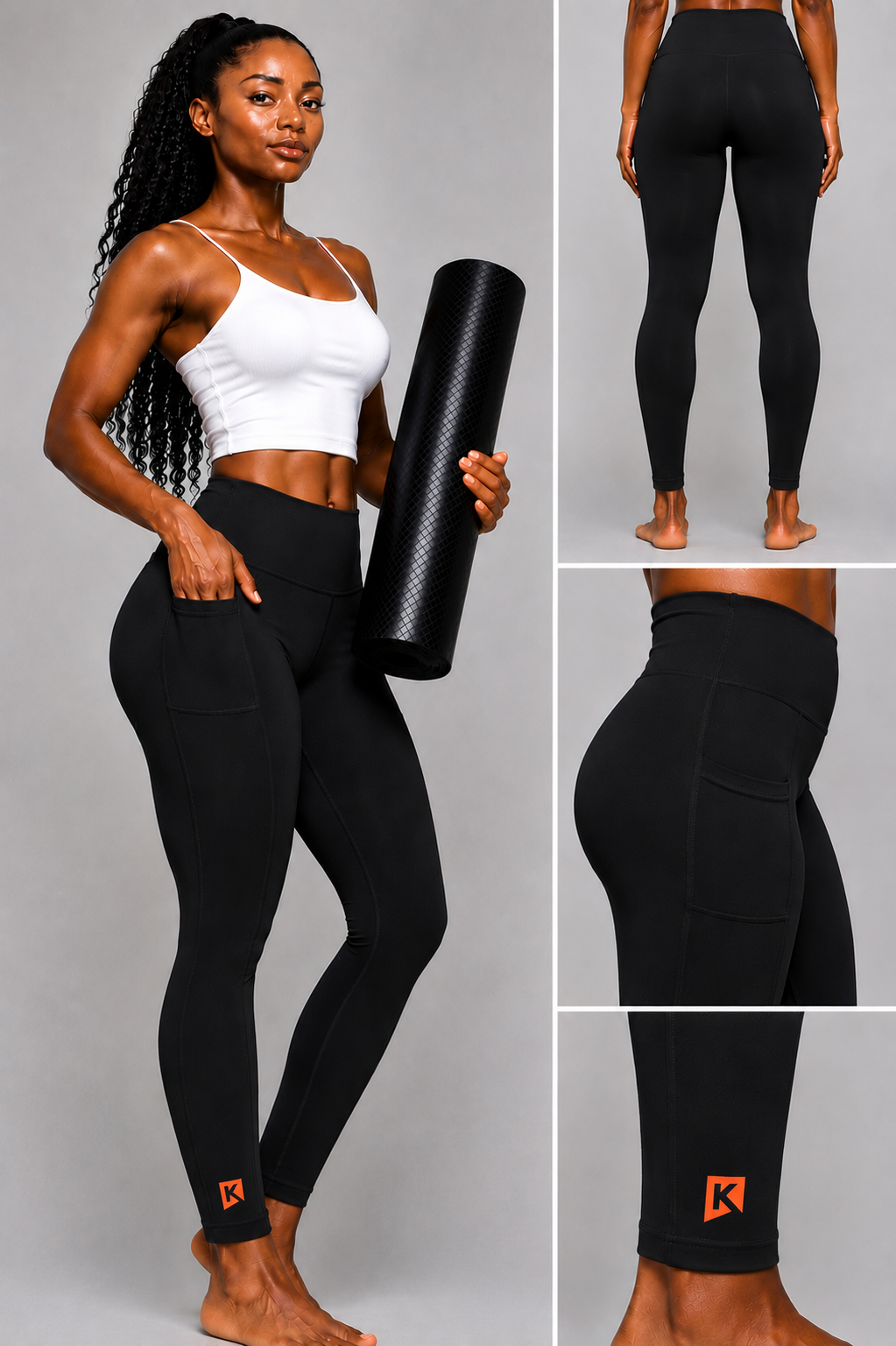 Krusher Signature Blackout Body-Control Leggings
