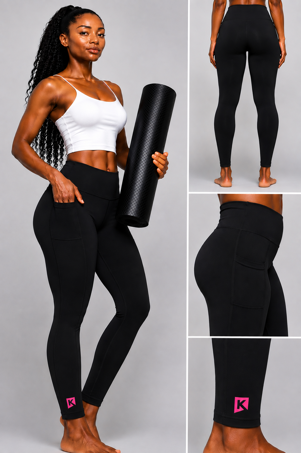 Krusher Signature Blackout Body-Control Leggings