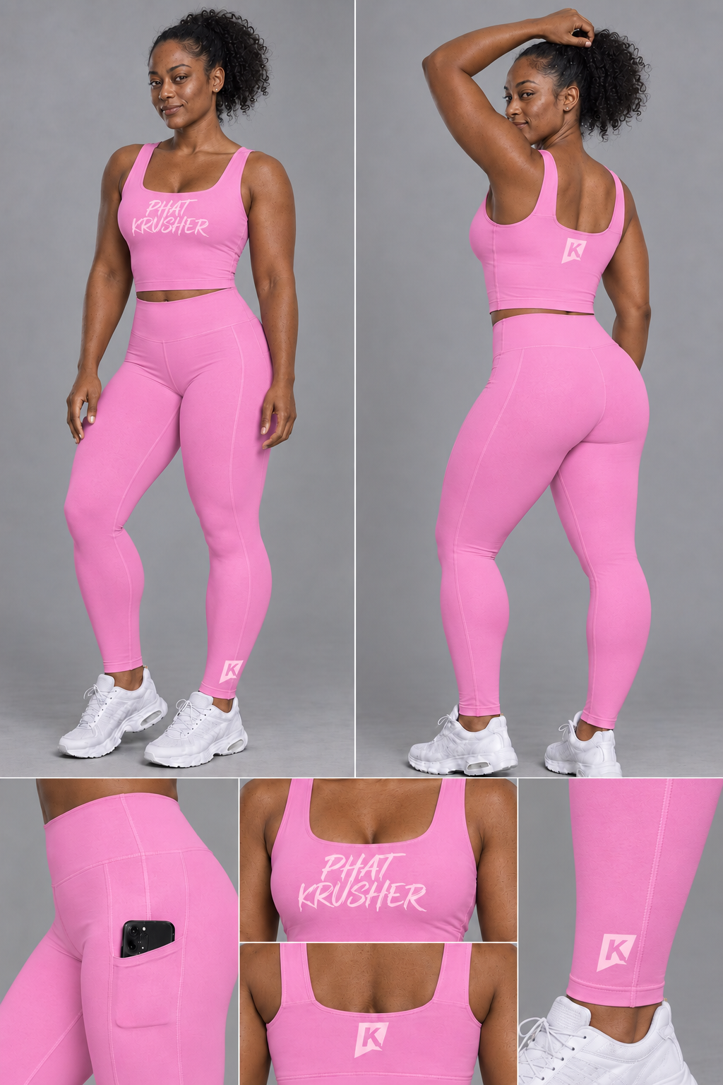 Krusher Signature Body-Control Compression 2-Piece Leggings Set