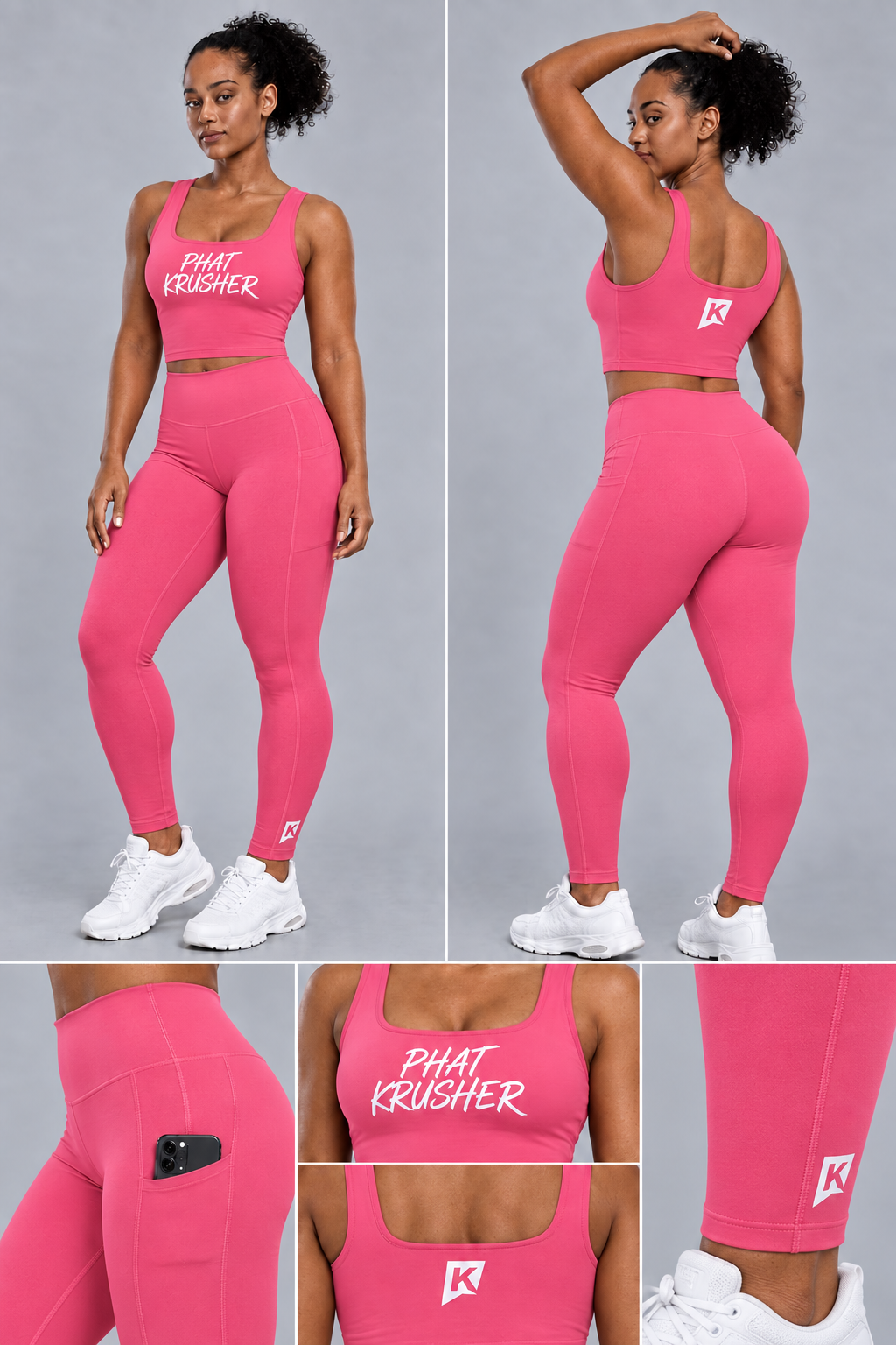 Krusher Signature Body-Control Compression 2-Piece Leggings Set