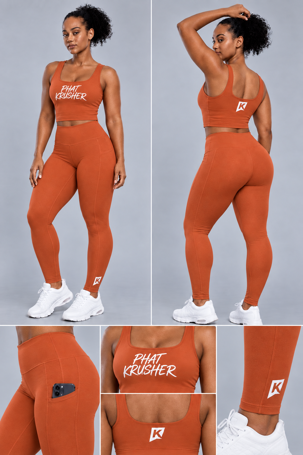 Krusher Signature Body-Control Compression 2-Piece Leggings Set
