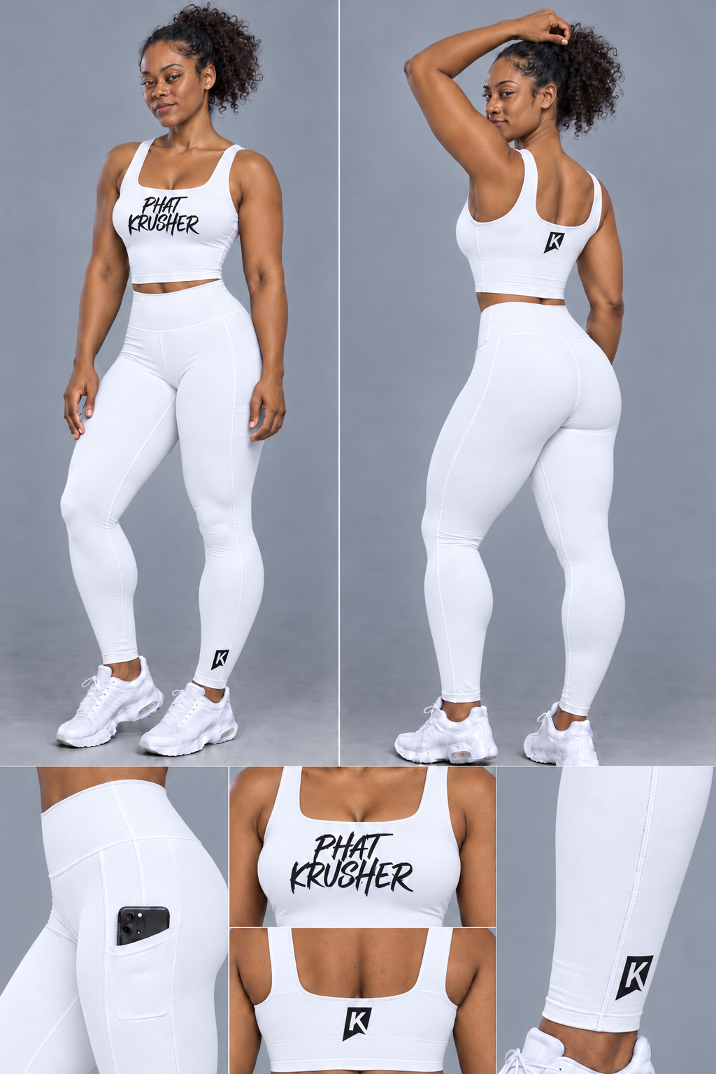 Krusher Signature Body-Control Compression 2-Piece Leggings Set