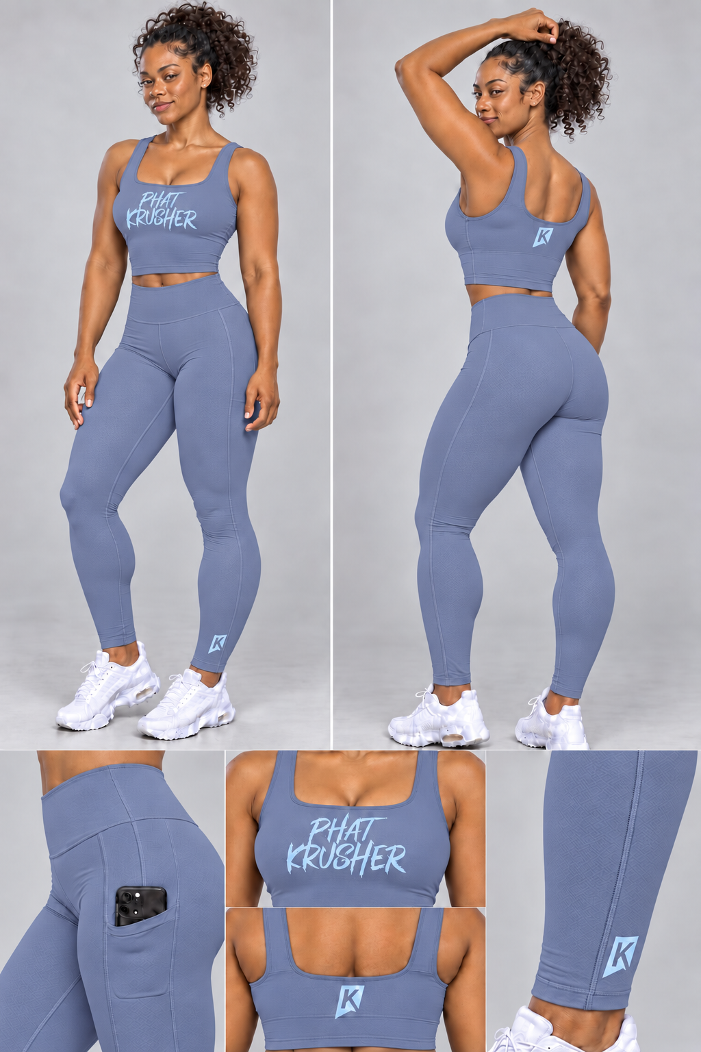 Krusher Signature Body-Control Compression 2-Piece Leggings Set