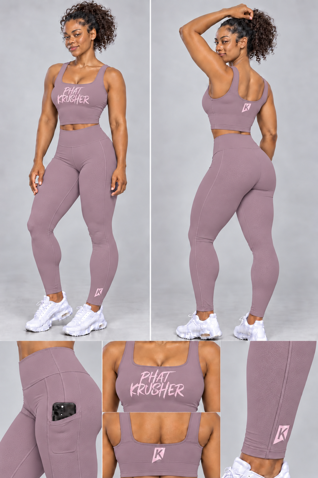 Krusher Signature Body-Control Compression 2-Piece Leggings Set