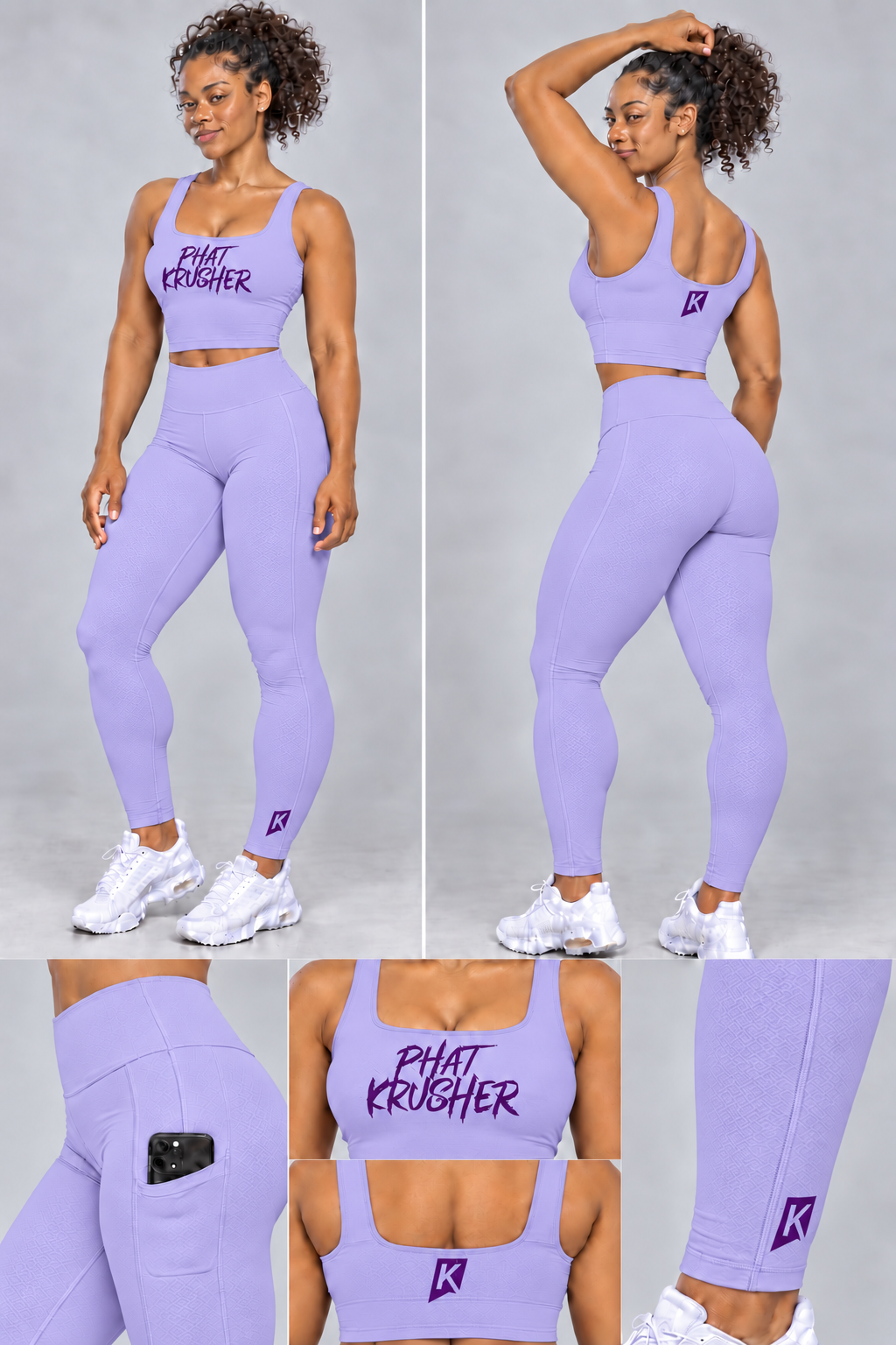 Krusher Signature Body-Control Compression 2-Piece Leggings Set