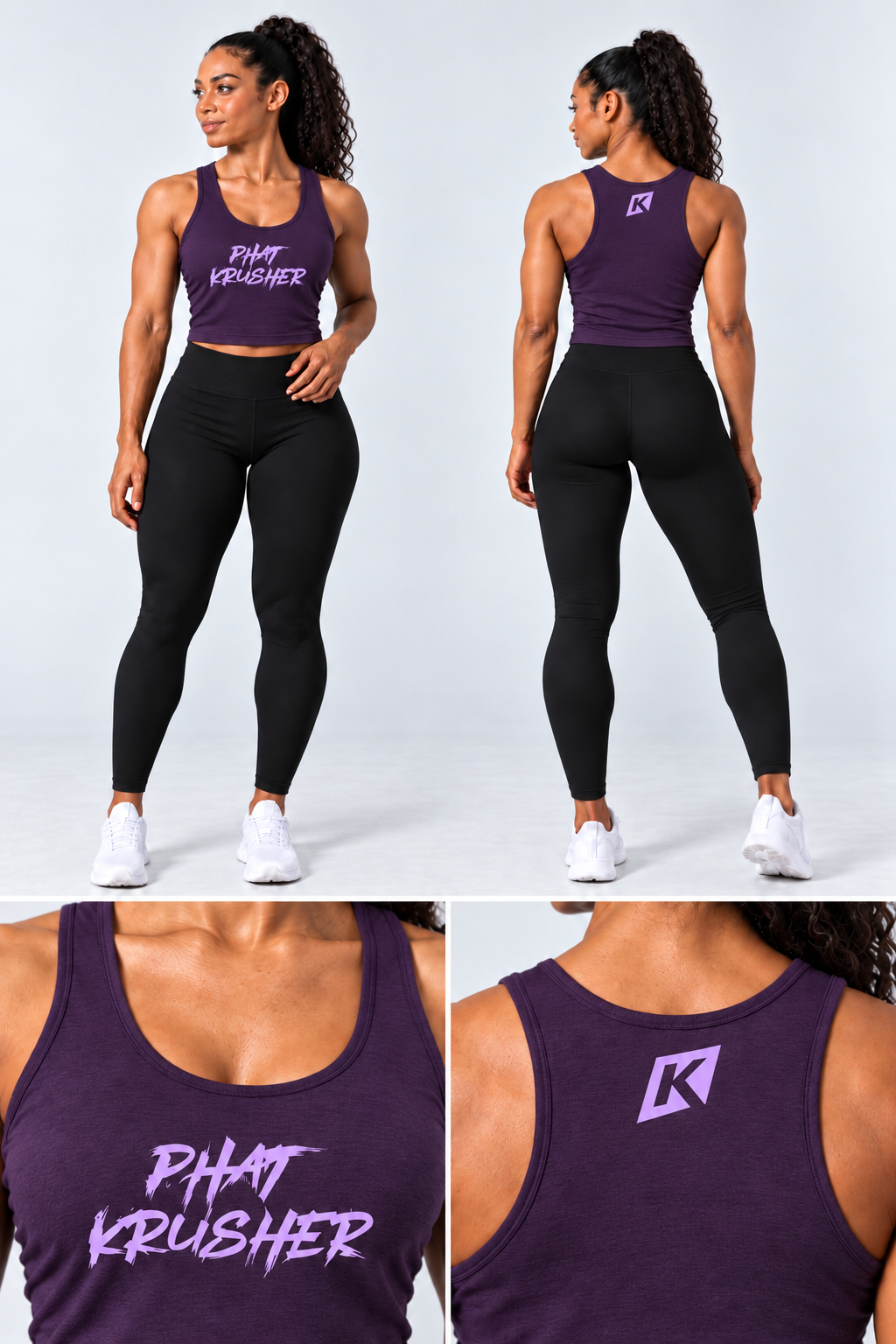 Krusher Signature Crop Top – Color Collection