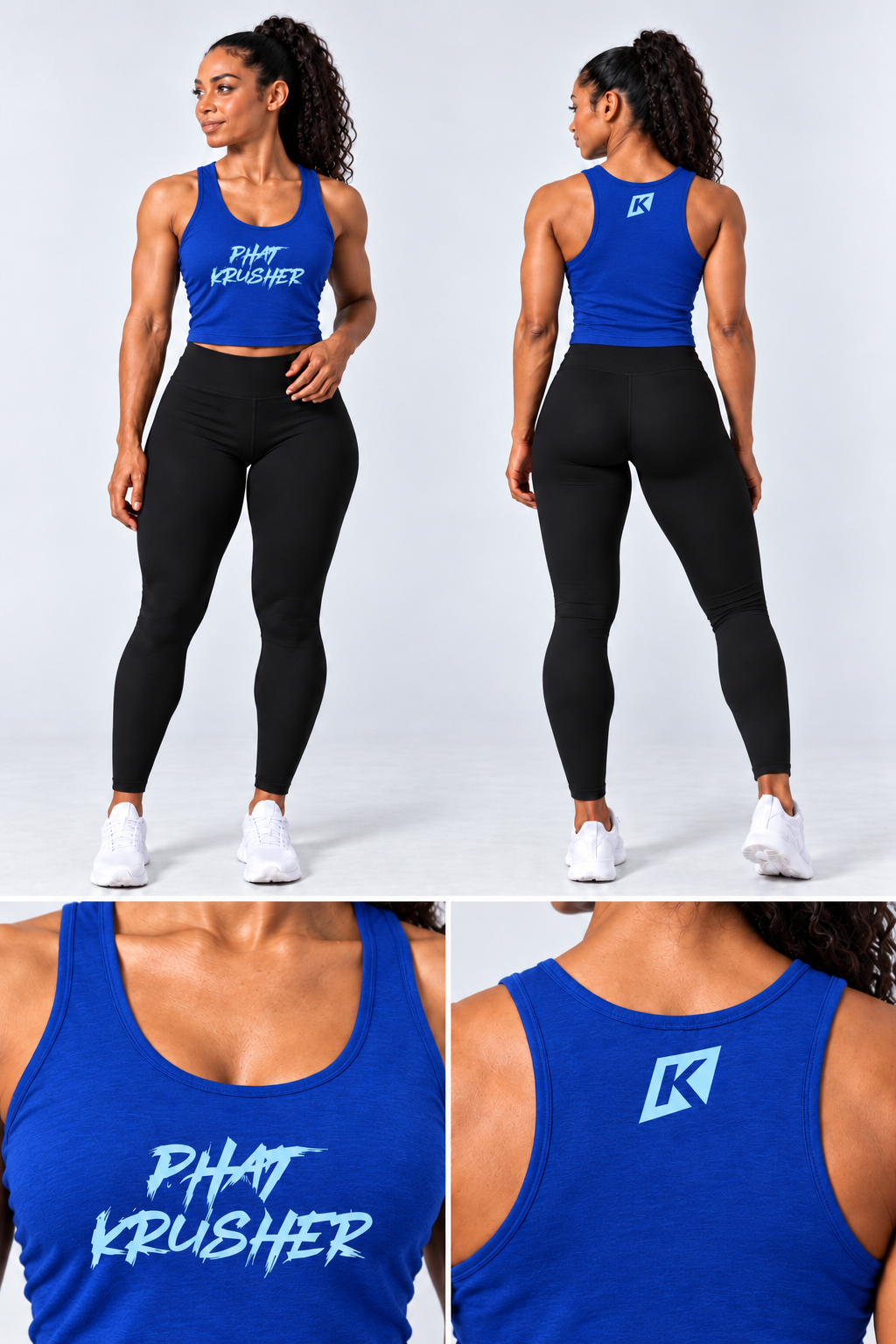 Krusher Signature Crop Top – Color Collection