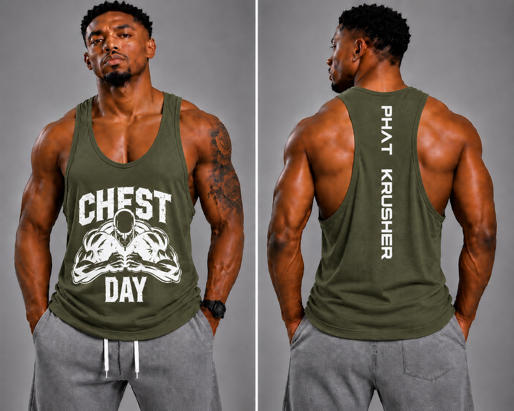 Krusher Beast Mode Muscle Shirt Cheast Day Edition